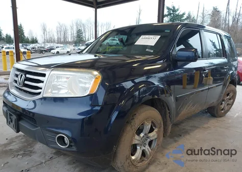 2013 Honda Pilot Ex-L from USA, damaged, VIN 5FNYF4H58DB084214